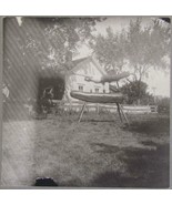 Original Antique 1910s Acrobat Gymnast on Pommel Horse Mid-Air Photo 5&quot; ... - €25,78 EUR