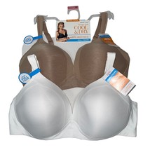 Warner&#39;s Bra Wirefree Cooling Comfort Strap Breathable Chill FX Cool Dry RM2281W - £29.87 GBP