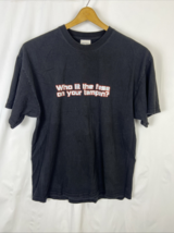 FMS Who Lit The Fuse On Your Tampon Funny Quote T-Shirt Sz XL Black Shor... - $20.89