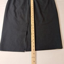 Grace Elements Women’s Back Zipper & Slit Black Skirt Size 10 image 11