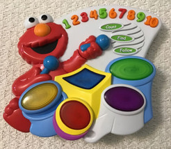 Fisher Price Sesame Street Count To The Beat With Elmo: 3 Modes Of Play, Rare!!! - £19.57 GBP