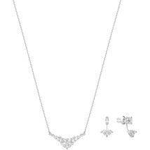 Authentic Swarovski Lady Set With White Crystals-RRP $199 - £117.08 GBP