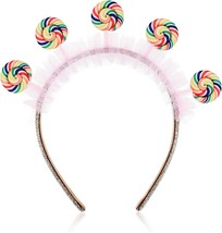 Lollipop Headband Lollipop Headdress Candy Headband Girls Hair Accessori... - £24.49 GBP