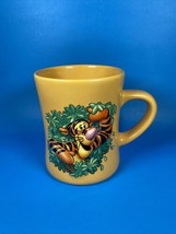 Official Disney Store 3D Embossed Tigger Winnie The Pooh Mug - Yellow Textured - £4.81 GBP