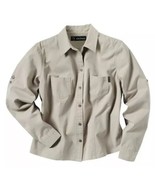 Dri Duck Mortar Long Sleeve Button Up Shirt Women&#39;s Sawtooth Collection ... - $29.69