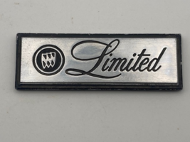 Buick OEM Limited Machined &amp; Black 2 5/8" Emblem Badge Logo Nameplate Na... - $6.50