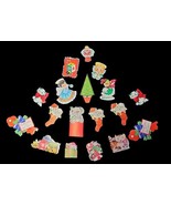 Vintage Lot of Die Cut Embossed Gummed Christmas Holiday Seals Cat Kitte... - $18.98