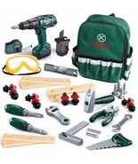 35 Pieces Kids Tool Set, Including Electronic Cordless Drill, Pretend Pl... - $45.99