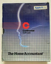 Vtg 1983 Vaporwave Continental Home Accountant Apple ii Instruction Manu... - $29.99