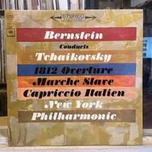 [Classical]~Vg+ Lp~Leonard BERNSTEIN~TCHAIKOVSKY~1812 Overture~Marche Slave~1963 - £7.64 GBP