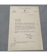 Hotel Statler St. Louis Letter 1935 Texas State Representative B. E. Quinn - €21,55 EUR