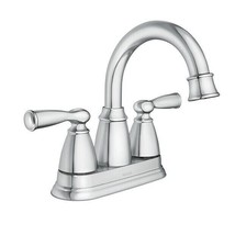Moen 84943 Banbury Two Handle High Arc Bathroom Faucet, Chrome - $84.15