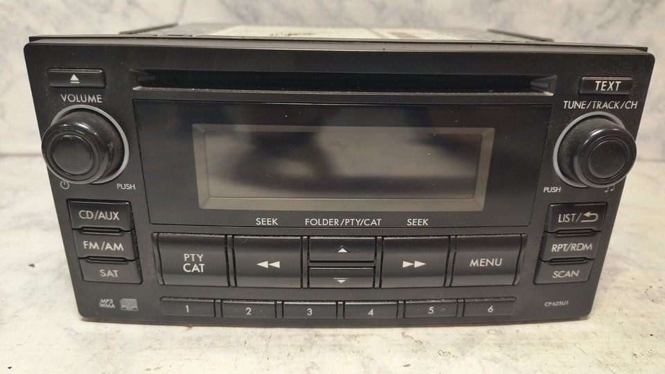 2012 Subaru Forester Radio Receiver CD PM3 Player OEM 86201SC620 CP625U1... - $98.01