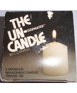 Vintage The Un-Dewater Candle Candles By Corning - $111.18 MXN