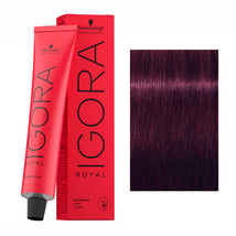 Schwarzkopf IGORA ROYAL Hair Color, 6-99 Dark Blonde Violet Extra