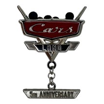 Disney DCA Pixar Cars Land 5th Anniversary 2012 - 2017 LE dangle Pin 122483 - $17.81