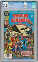 George Perez Pedigree Collection CGC 7.5 ~ War of the Gods #1 Wonder Woman JLA - £77.89 GBP