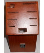 Henckels WOOD BLOCK KNIFE HOLDER Nine Slot - $923.79 MXN