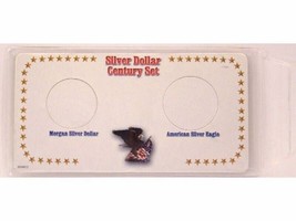 Silver Dollar Century Specialty Coin Holder and Vinyl Sleeve Set - £6.67 GBP