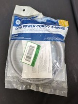 GE Dryer Power Cord 3-Wire - 4 foot - WX09X10002 - £7.03 GBP