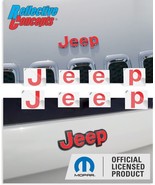 Jeep Front and Rear Emblem Overlay Decals for JEEP CHEROKEE - $28.17 CAD