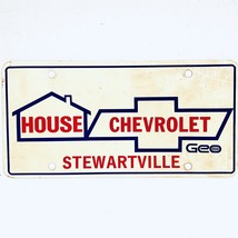 License Plate HOUSE CHEVROLET - £14.47 GBP