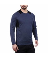 Spyder Active Men&#39;s Size XXL Dust Navy Heather Pullover Athletic Shirt NWT - $173.44 MXN