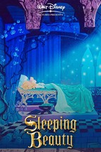 1959 Walt Disneys Sleeping Beauty Movie Poster Print Princess Aurora Phillip - £6.03 GBP