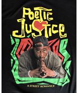 Tupac Shakur Poetic Justice Shirt 5XL 2pac Hip Hop Rap Boys N The Hood V... - $69.30