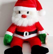 Santa Claus Ty Beanie Baby 1998 w/Hang Tags Vintage Christmas Plush PLSHY1 - £18.86 GBP