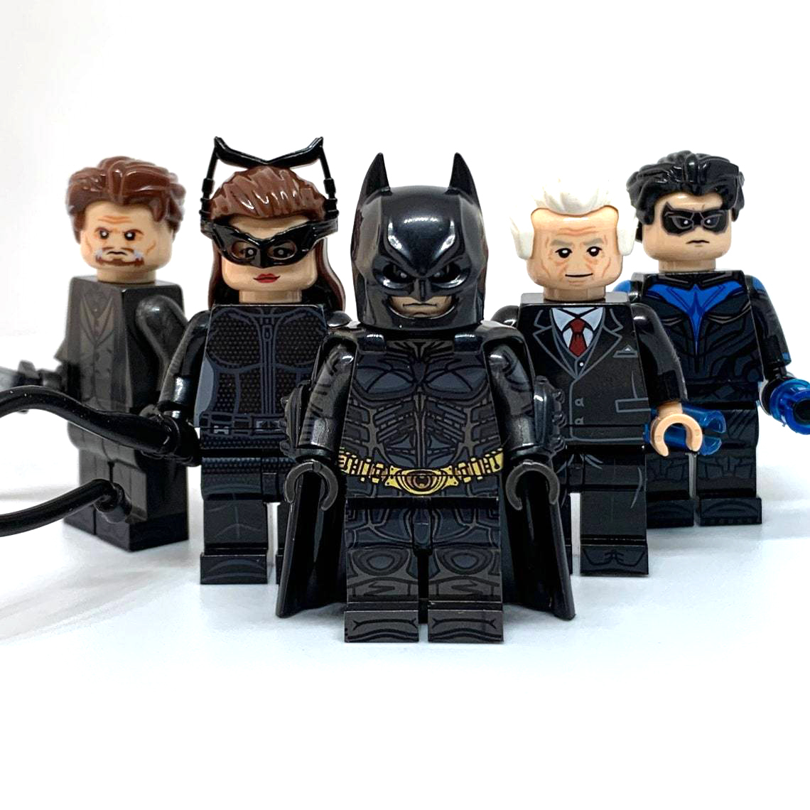 5pcs Batman The Dark Knight Minifigure Building Block Toys Gift