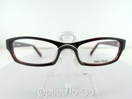VERA WANG V 062 BURGUNDY 50-17-135 LADIES PETITE Eyeglass Frame - £20.73 GBP