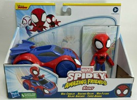 Marvel Spidey and His Amazing Friends Ms. Marvel Action Figure and Car - £14.91 GBP