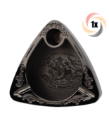 1x Ashtray King Palm The Bermuda Black Metal Engraved Ashtray | + 2 Free... - $46.25 CAD