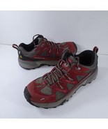 Vasque Mantra Hiking Shoes Womens Size 6 Red Gray Reflective Outdoor  - $26.99