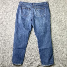 Just My Size Jean Womens 20 Stretch Straight Leg Denim Embellished Pants 40x30 - £11.34 GBP
