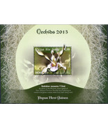 Papua New Guinea. 2013. Orchids of Papua New Guinea (MNH OG) Souvenir Sheet - £5.42 GBP