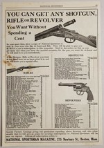 1922 Print Ad Winchester Rifles, Ithaca Shotguns, Colt Revolvers, Pistols - £9.20 GBP