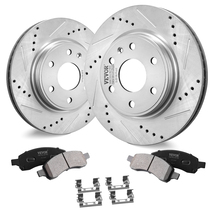 VEVOR Front Brake Kit, Ceramic Brake Pads Replacement Kit, 12.8" Front R... - $99.90