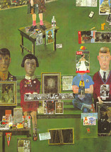 On the Balcony - Peter Blake (1) - Framed picture - 11x14 - £25.83 GBP
