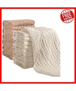 12 Pack of Breathable Cotton Muslin Burp Cloths - Soft &amp; Convenient for ... - $63.34 CAD