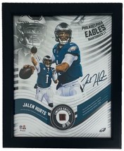 JALEN HURTS Eagles Framed 15&quot; x 17&quot; Game Used Football Collage LE 50 - £92.59 GBP