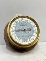 Antique Maritime Variable Sea Air Wind Meter Speed Wall Mount Indicator Gauge - £79.01 GBP