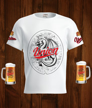 Union Logo  Beer White T-Shirt, High Quality, Gift Beer Shirt - £25.53 GBP