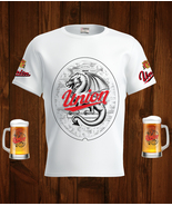 Union Logo  Beer White T-Shirt, High Quality, Gift Beer Shirt - £25.01 GBP