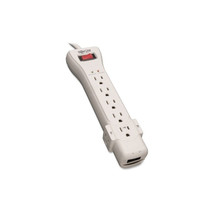 Tripp Lite SUPER7TEL 7 Outlet Surge Strip 7 Ft Cord 2520 Joules FAX/MODEM RJ11 - £60.15 GBP