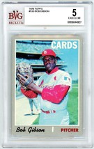 1970 Topps Bob Gibson #530 BVG Beckett 5 P1313 See Description - £24.42 GBP