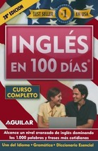 Inglés en 100 días (Spanish Edition) by Aguilar (2008) Paperback [Paperb... - $24.45