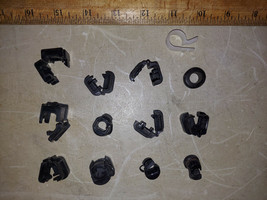 21ZZ72 ASSORTED CORD GROMMETS, ONE DOZEN, VERY GOOD CONDITION - $8.52