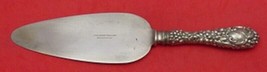 Rose by Kirk Sterling Silver Cake Server plated blade w/ cartouche 10" - $58.41